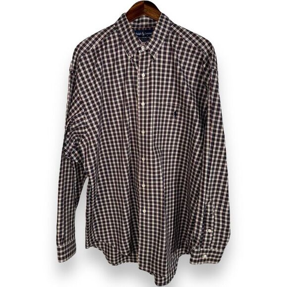 Polo Ralph Lauren Oversized Oxford Button Down Shirt Size L - Picture 1 of 7